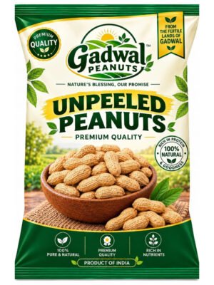 Gadwal Premium Unpeeled Peanuts
